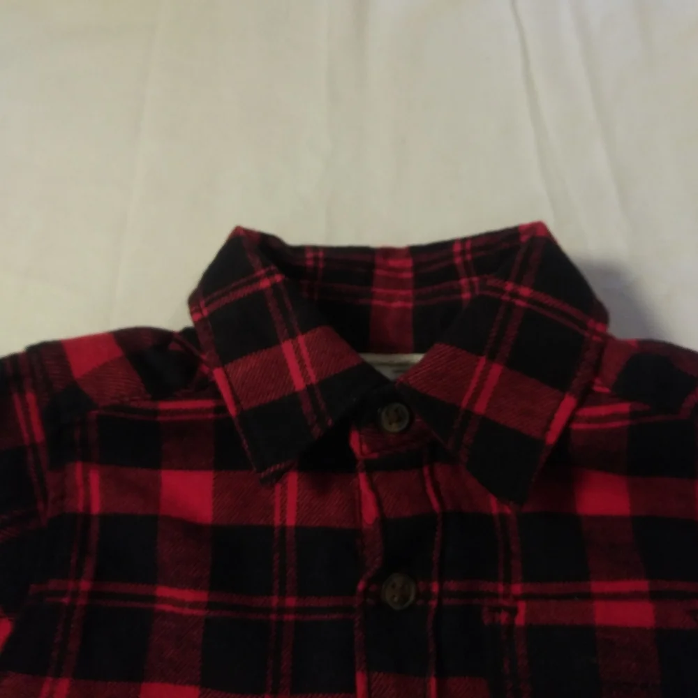 Carters flannel buffalo plaid shirt